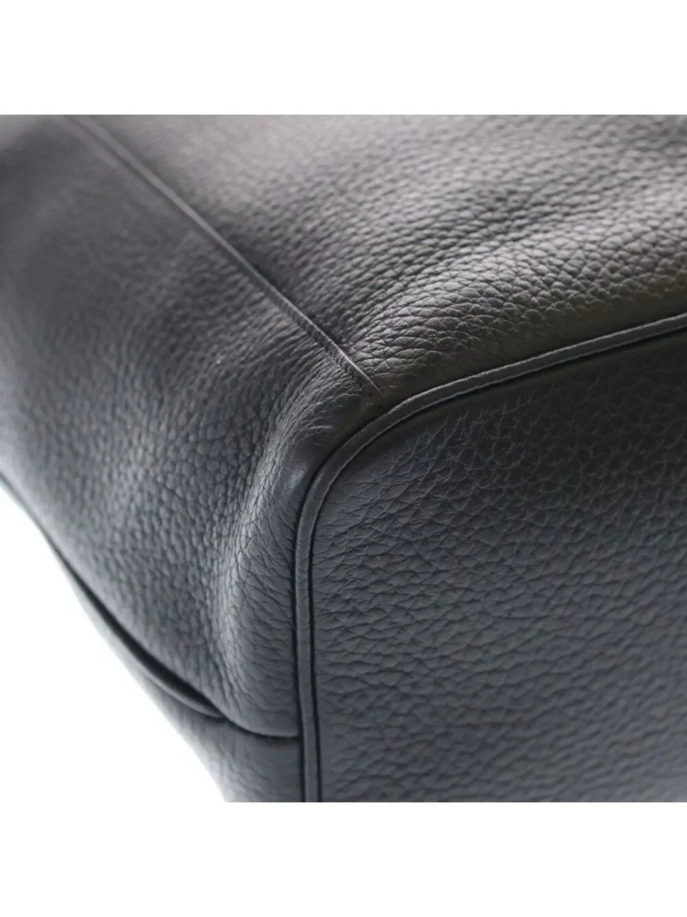 Loewe Justa Tote Black Leather
